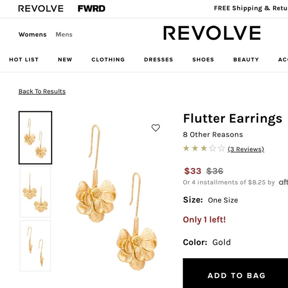 New Revolve Flutter Drop Floral Earrings ~ 8 Other Reasons - Picture 5 of 10